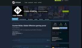 
							         Group :: CSGO PORTAL - Steam Community								  
							    