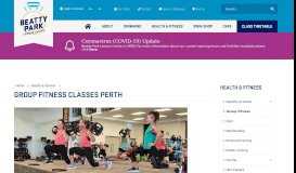 
							         Group Fitness Classes Perth | View Timetable & Book Online - Beatty ...								  
							    