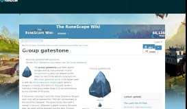 
							         Group gatestone | RuneScape Wiki | FANDOM powered by Wikia								  
							    