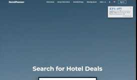 
							         Group Hotel Rates & Cheap Discounts at 200K+ Hotels								  
							    