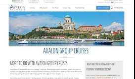 
							         Group Leaders - Avalon Waterways								  
							    