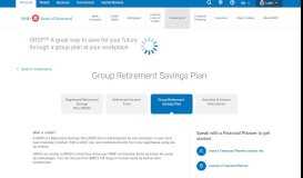 
							         Group Retirement Savings Plan - BMO Bank of Montreal								  
							    