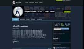 
							         Group :: Strogino CS Portal • Bruss's CS Source Servers - Steam ...								  
							    