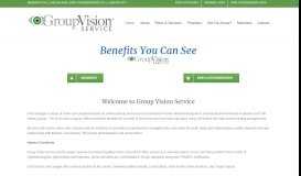 
							         Group Vision Service								  
							    