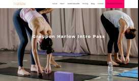 
							         Groupon Intro Pass - Harlow Hot Pilates & Yoga								  
							    