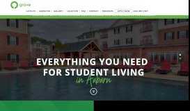 
							         Grove at Auburn: Student Apartments for Rent in Alabama								  
							    