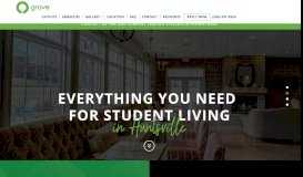 
							         Grove At Huntsville: Student Apartments for Rent in Texas								  
							    