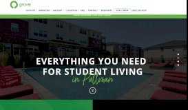 
							         Grove at Pullman Helps Students Thrive | Grove at Pullman								  
							    