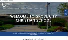 
							         Grove City Christian School: Home								  
							    