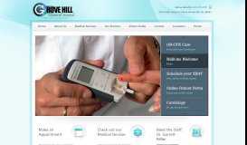 
							         Grove Hill Memorial Hospital - Homepage								  
							    