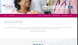 
							         Grove Hill Portal - Starling Physicians								  
							    