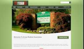 
							         Grove Medical Associates, P.C. -								  
							    