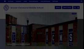 
							         Grover Cleveland Middle School / Overview								  
							    