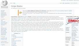 
							         Grupo Bimbo - Wikipedia								  
							    