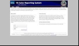
							         GSA / VA Sales Portal								  
							    