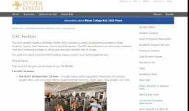 
							         GSC Facilities | Gold Student Center | Student Life | Pitzer College								  
							    
