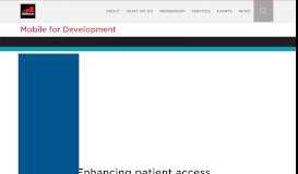 
							         GSMA Doc990 – Enhancing patient access to healthcare services in ...								  
							    