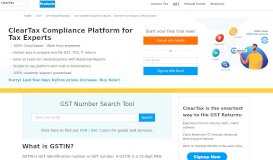 
							         GST Number Search Online - Taxpayer GSTIN/UIN Verification								  
							    