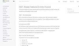 
							         GST | User Guide | Zoho Invoice								  
							    