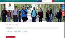 
							         GSTM Student Resources - University of Pretoria								  
							    