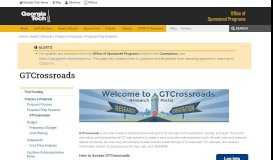 
							         GTCrossroads | Office of Sponsored Programs | Georgia Institute of ...								  
							    