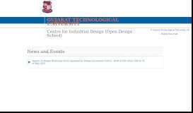 
							         GTU - Online Portal for Open Design School								  
							    