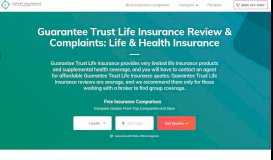 
							         Guarantee Trust Life Insurance Company Medicare Review ...								  
							    