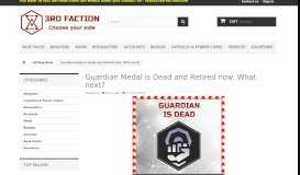 
							         Guardian Medal is Dead and Retired now. What next? - Ingress Shop ...								  
							    