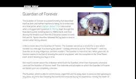 
							         Guardian of Forever | Star Trek								  
							    