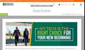 
							         Guest Students - Ivy Tech Community College of Indiana								  
							    