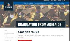 
							         Guest Tickets | Graduating from Adelaide - University of Adelaide								  
							    