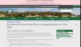 
							         Guidance Concerning Planning Applications on the Web - Rother ...								  
							    