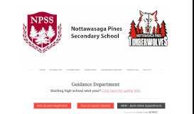 
							         Guidance - Nottawasaga Pines Secondary School								  
							    