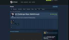 
							         Guide :: All Challenge Maps Walkthrough - Steam Community								  
							    