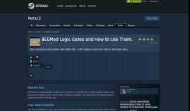 
							         Guide :: BEEMod Logic Gates and How to Use ... - Steam Community								  
							    