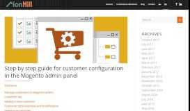 
							         Guide for customer configurations in Magento admin panel - AionHill								  
							    