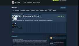 
							         Guide :: [GER] Rattmann in Portal 2 - Steam Community								  
							    