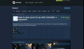 
							         Guide :: How to play Local Co-op with Controller ... - Steam Community								  
							    