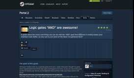 
							         Guide :: Logic gates “AND” are awesome! - Steam Community								  
							    