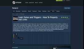 
							         Guide :: Logic Gates and Triggers - How To ... - Steam Community								  
							    