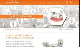 
							         guide manufacturers - BioHorizons								  
							    