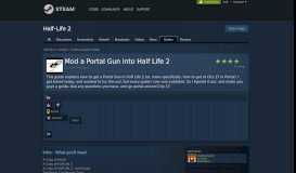 
							         Guide :: Mod a Portal Gun into Half Life 2 - Steam Community								  
							    