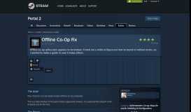 
							         Guide :: Offline Co-Op Fix - Steam Community								  
							    