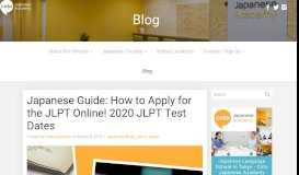 
							         Guide on How to Apply for the JLPT Online - JLPT Online ...								  
							    