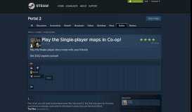 
							         Guide :: Play the Single-player maps in Co-op! - Steam Community								  
							    