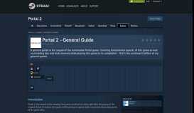 
							         Guide :: Portal 2 - General Guide - Steam Community								  
							    