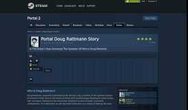 
							         Guide :: Portal Doug Rattmann Story - Steam Community								  
							    