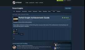 
							         Guide :: Portal Knight Achievement Guide - Steam Community								  
							    