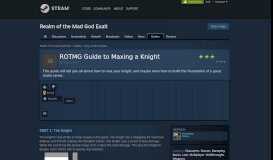 
							         Guide :: ROTMG Guide to Maxing a Knight - Steam Community								  
							    