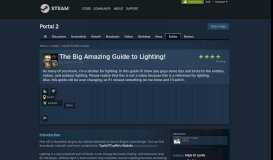 
							         Guide :: The Big Amazing Guide to Lighting! - Steam Community								  
							    
